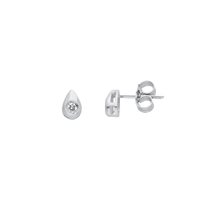 Orecchini Babila Milano Donna Il gioiello classico in Oro bianco Diamante 0.08 Ct 106276CB - 106276CB
